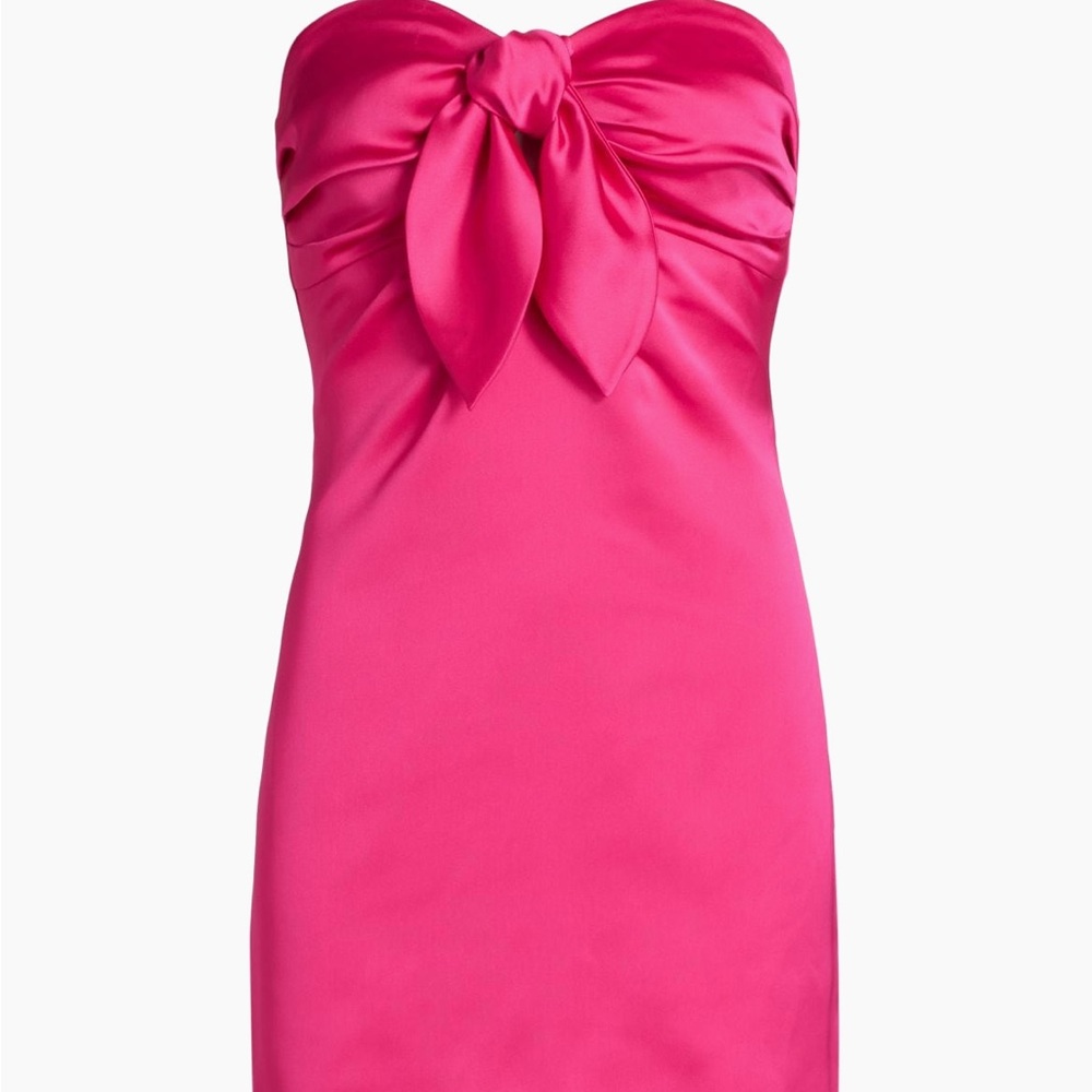 Ramy Brook Orion Bow Mini Dress, Size 0